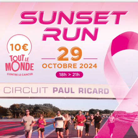 Sunset run - Octobre rose 2024