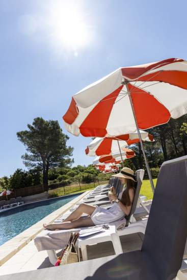 Swimming pool Castellet Hotel, Grand Prix Hotel